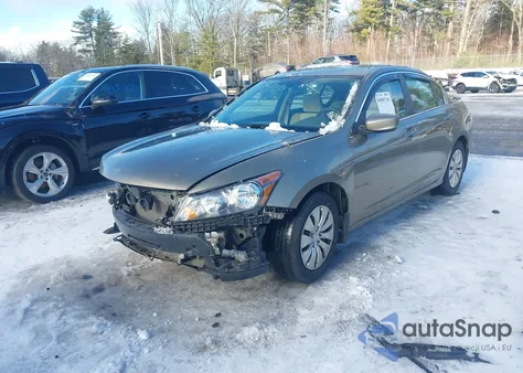 2010 Honda Accord 2.4 Lx из США, поврежденный, VIN 1HGCP2F34AA008010